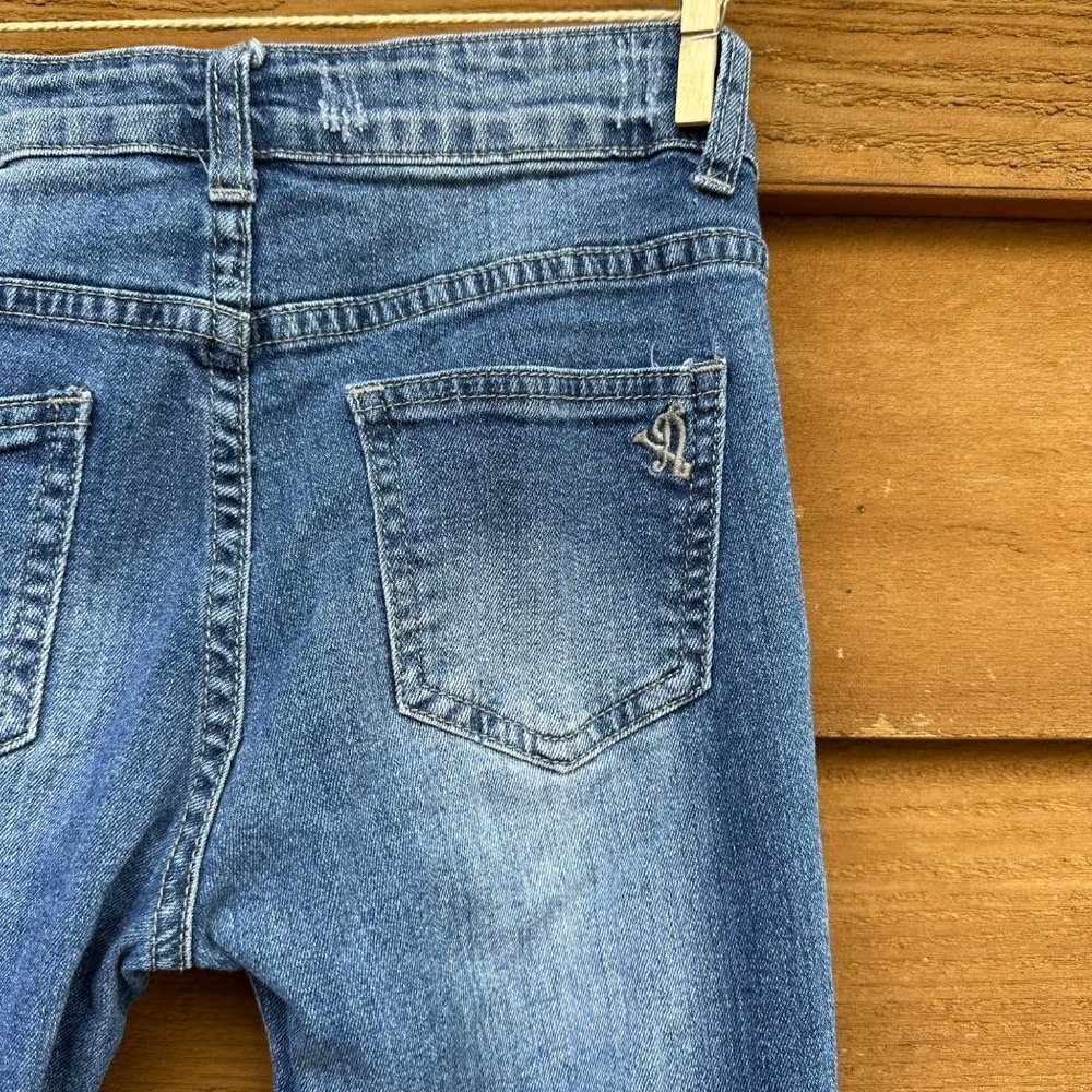 VIP Jeans Skinny Distressed Blue Stretch - Picture 10 of 12